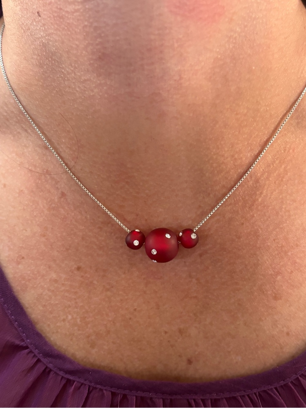 Cherie Dori Happy Beads with 925 SS chain